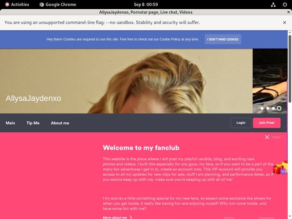 Trial Membership For AllysaJaydenxo