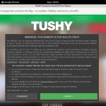 Tushy.com Signup Page