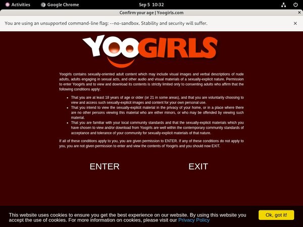 Yoogirls.com Sing Up