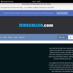 Zeus Callen Limited Time Offer Zeus Callen Limited Time Offer