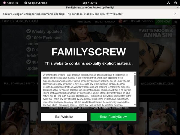 Family Screw Discount Deals