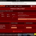 FRENCH GIRLS FEET 5k