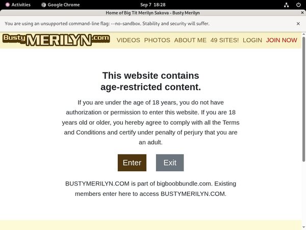 New Bustymerilyn.com Videos